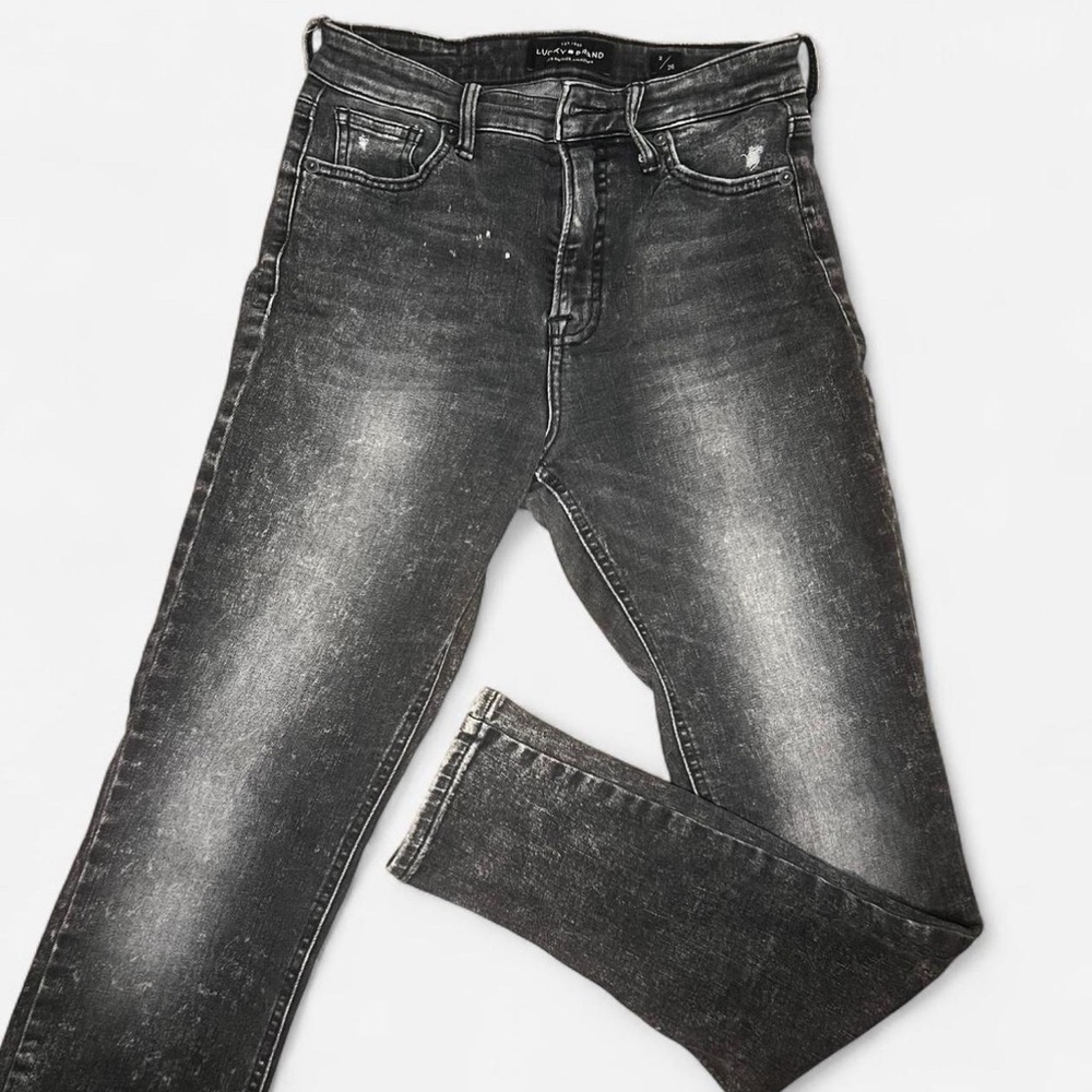 Lucky Brand Charcoal Skinny Jeans